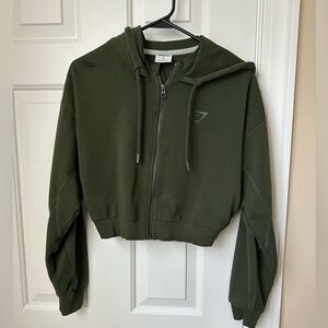 Gymshark GS Power Cropped Zip Hoodie